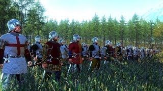 England Vs France Battle of Agincourt 1415  Cinematic [upl. by Hteazile]