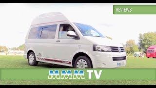 MMM TV motorhome review the best VW T5 campervans [upl. by Nosnar]