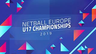 Netball Europe U17 Championships 2019  England v Northern Ireland [upl. by Ahtibat]