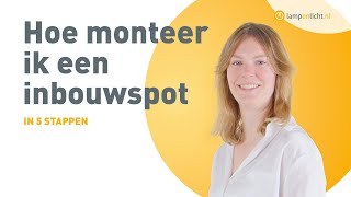 Hoe monteer ik een inbouwspot Zo plaats je een inbouwspot in het plafond  MONTAGE [upl. by Sirenay371]