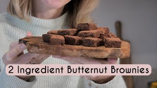 2 INGREDIENT HEALTHY BROWNIES  YOU WONT BELIEVE WHATS IN THESE  Kerry Whelpdale [upl. by Taylor]