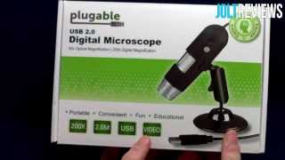 Plugable USB Microscope Review Plugable [upl. by Bradly]