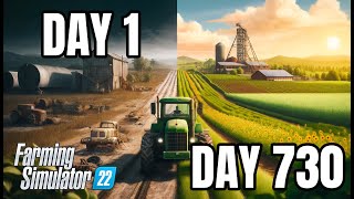 I Spent 2 Years Building Ultimate Farm From 0  Farming Simulator 22 [upl. by Gaulin236]