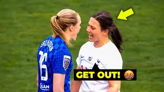 Most Crazy amp Dirty Plays in Womens Football [upl. by Arremat514]