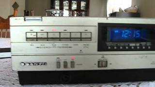 VIDEOCASETERA SANYO BETACORD VCR 4000 [upl. by Candless]