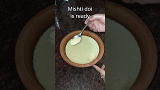 Mishti Doi Special Recipe 😍 mishti curd dahi yougurt mishtidoi firetofood cooking [upl. by Gnohp]