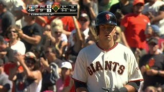 PHISF Panik hits infield single with bases loaded [upl. by Burnight381]