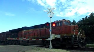 BNSF 3895 East UFEPRBS4 Filmed In Trenton Township WI 962024 [upl. by Lusar]