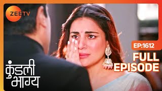 Kundali Bhagya  Full Ep 1612  Karan Preeta Srishti Rishabh Sherlyn  Zee TV [upl. by Eelam522]