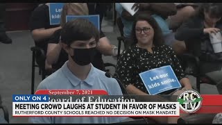 Student mocked by adults for sharing his personal Covid19 experience at school board meeting [upl. by Annonyw]