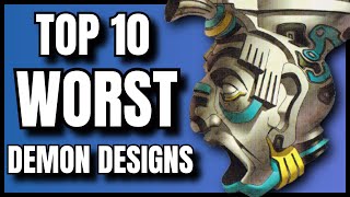 Top 10 Worst SMT Demon Designs [upl. by Ahsiyk]