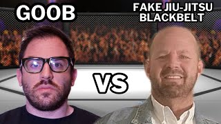 McDojo Breakdown Goob Vs The Fake JiuJitsu Blackbelt [upl. by Aicelaf]