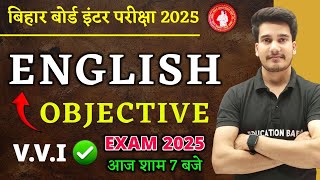 English Class 12 Bihar Board  Objective Question Answer  Class 12th English Objective Questions [upl. by Eldin]