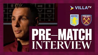 PREMATCH  Lucas Digne Previews West Ham United Clash [upl. by Margareta]