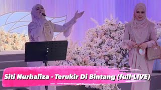 Siti Nurhaliza  Terukir Di Bintang LIVE  Cover  video penuh  Yuna [upl. by Brennen]