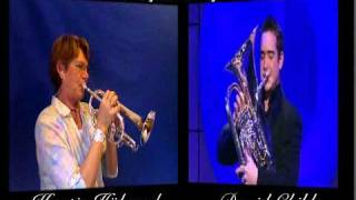 Myfanwy duet cornet eufoniumm4v [upl. by Ahsienom]