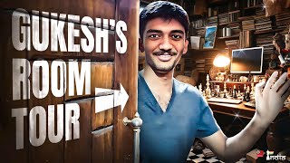 The simple life of D Gukesh  Room Tour in Chennai [upl. by Stortz293]