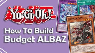 How to build Budget ALBAZ STRIKE STRUCTURE DECK CHEAP UPGRADES [upl. by Pasco]