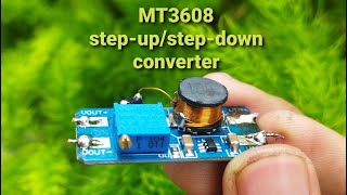 32 MT3608 DC stepupstepdown converter [upl. by Ilojna364]