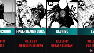 Every Major Death in JUJUTSU KAISEN  PopuAni Death Count 002 [upl. by Alolomo722]