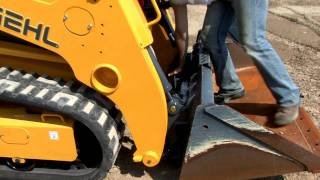 Gehl RT Series Track Loaders Attachment System [upl. by Addi]