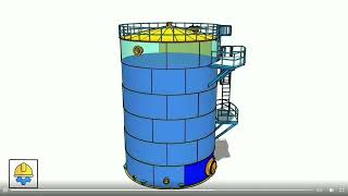 Hydrostatic Test TANK [upl. by Lowell134]