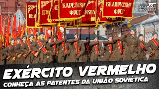 Exército Vermelho Conheça as Patentes Militares da União Soviética  DOC 55 [upl. by Glarum879]