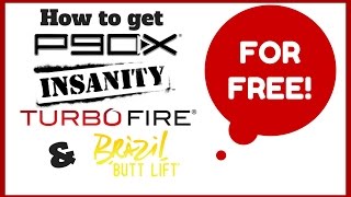 How to Get Insanity amp P90X FREE [upl. by Kulseth]