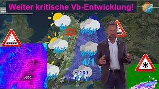 Weiter kritische VbEntwicklung von wenig bis quotKatastrophequot Wetter amp Regenvorhersage 09160924 [upl. by Aiyot]