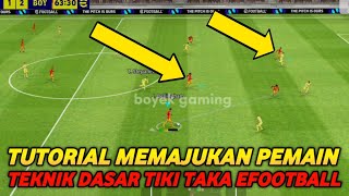 PEMULA WAJIB TAU TEKNIK INI CARA AGAR PEMAIN BERGERAK MAJU DI EFOOTBALL 2024 MOBILE [upl. by Noswal23]