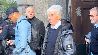 Atalanta lascia hotel insulti per Gasperini che reagisce così [upl. by Cinelli]