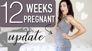 FEELING BABY MOVE  12 WEEK PREGNANCY UPDATE  FIRST MIDWIFE APPOINTMENT [upl. by Ardnos631]