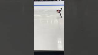 david li free skate  cranberry cup 2024 [upl. by Klimesh]