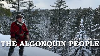 Exploring Winter Wonders in Algonquin Park  Wee Bit of History of the Algonquin People [upl. by Harhay478]