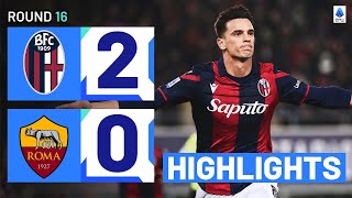 BOLOGNAROMA 20  HIGHLIGHTS  Bologna stun Roma to claim top 4 spot  Serie A 202324 [upl. by Massiw628]