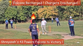 Falcons Vs Chargers  Batting HIGHLIGHTS  NJSBCL  DIV 2  Match 20 09162024 [upl. by Hannahc]