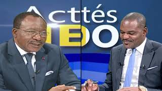 MINTP Le Ministre Emmanuel Nganou Djoumessi sur Actualités Hebdo CRTV du 07 08 2022 [upl. by Nnelg]