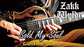 Black Label Society  Zakk Wylde  Sold My Soul by Gaku [upl. by Onivag]