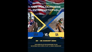 U25 Polocrosse International  Test Match 2 [upl. by Joyce748]