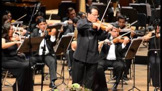 Astor Piazzolla Oblivion Carlos Johnson Violín Orquesta Sinfónica Nacional del Perú [upl. by Minnnie]