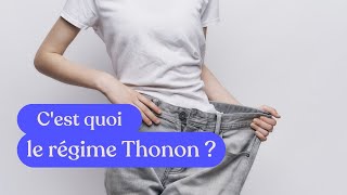 Connaissezvous le régime Thonon qui permet de perdre 10kg en 14 jours [upl. by Eekaz]