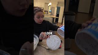 Secret Oreo Ice Cream shorts shortsviral viralvideo trending funny food viralshorts fyp [upl. by Lemhaj]