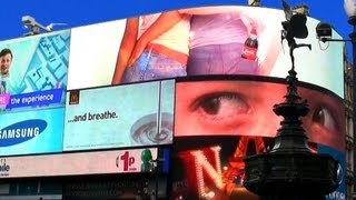 Piccadilly Circus  London Landmarks  High Definition HD YouTube Video [upl. by Skyler589]