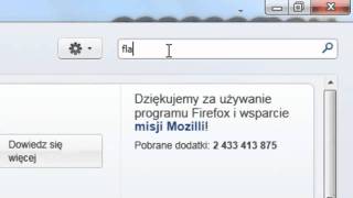 Jak zablokować reklamy i animacje flash w przeglądarce Mozilla Firefox 4 [upl. by Stevenson578]