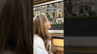 Is a CANAL CRUISE in AMSTERDAM on your bucket list amsterdam canalcruise [upl. by Henley638]