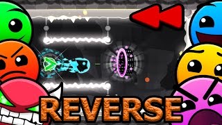 REVERSED Geometry Dash 21 All Levels 121 Latest Coins Reverse [upl. by Jeannette]