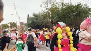 Limassol Carnival GrandParade 2024 Cyprus 🏫🌴🎊 ГрандПарад в Лимассоле Кипр 2024 [upl. by Duky]