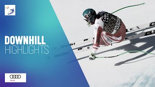 Vincent Kriechmayr AUT  Winner  Mens Downhill Highlights  Wengen  FIS Alpine [upl. by Ecinwahs]