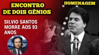 Homenagem ao Silvio Santos com participação de Osmar Santos Encontro de 2 Gênios da comunicação [upl. by Sinnard]