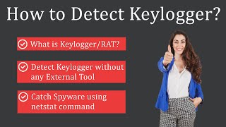 How to Detect Keylogger on your Computer RAT Removal Guide [upl. by Langsdon]